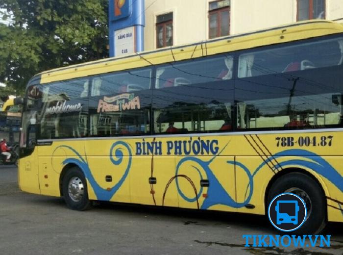 Xe khách đi Nha Trang từ Sài Gòn giường nằm Bình Phương