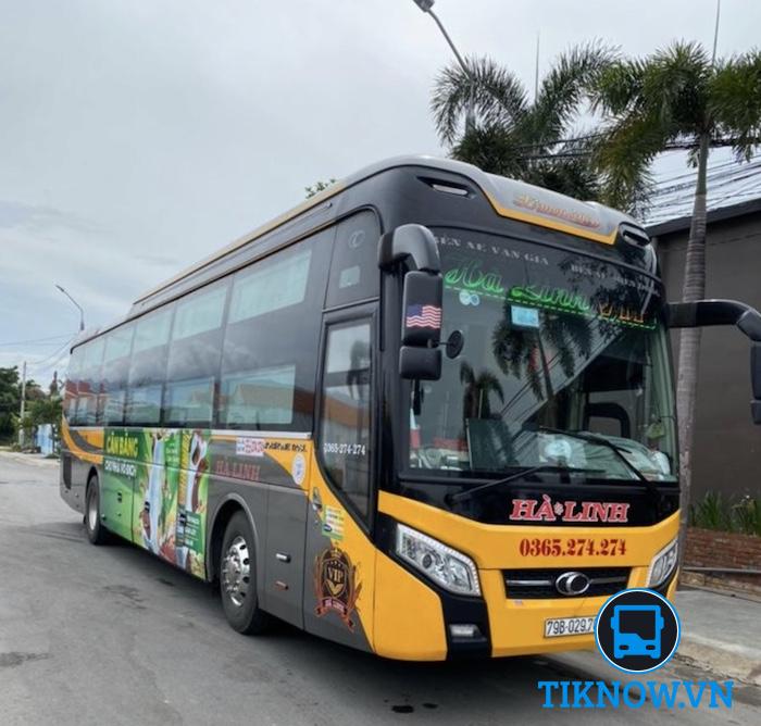 Xe khách Sài Gòn Nha Trang giường nằm Hà Linh