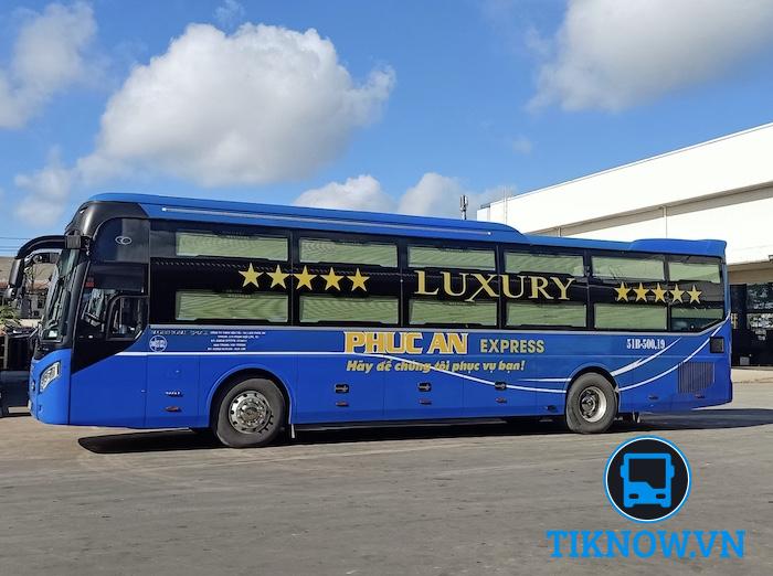 Xe đi Nha Trang từ Sài Gòn Phúc An Express