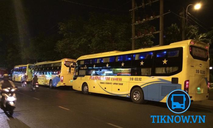 Xe khách đi Nha Trang từ Sài Gòn giường nằm Phương Nam