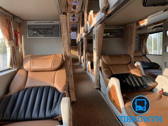 Xe KumHo SamCo - Xe khách đi Đà Lạt từ Sài Gòn giá tốt