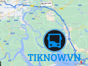 Bản đồ tuyến đường đi Vũng Tàu bằng xe máy