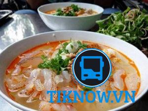 Món Bún sứa đặc trưng.
