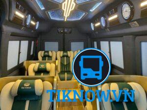 Nội thất limousine 9 chỗ của nhà xe Vie Limousine