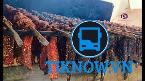 Thịt trâu gác bếp - nét văn hóa ẩm thực độc đáo của người dân Mù Cang Chải